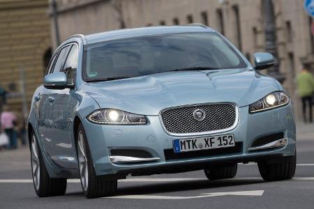 Jaguar XF Sportbrake 2.2D, Frontansicht