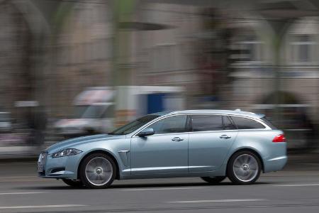 Jaguar XF Sportbrake 2.2D, Seitenansicht