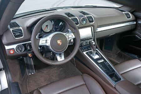 Porsche Cayman S, Cockpit, Lenkrad