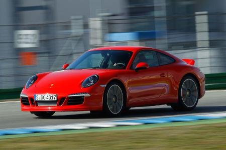Porsche 911 Carrera S, Seitenansicht