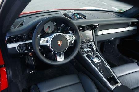 Porsche 911 Carrera S, Cockpit, Lenkrad