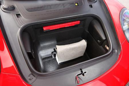 Porsche 911 Carrera S, Stauraum, Kofferraum