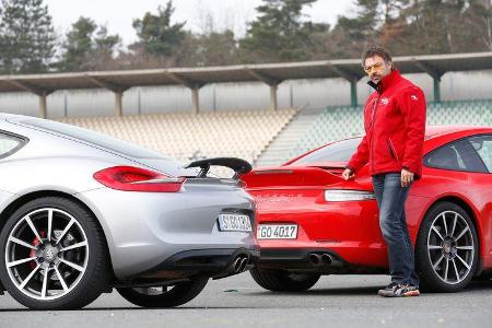 Porsche Cayman S, Porsche 911 Carrera S, Heck, Jochen Übler