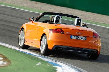 Audi TTS Roadster, Heckansicht
