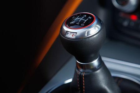 Audi TTS Roadster, Schalthebel, Schaltknauf
