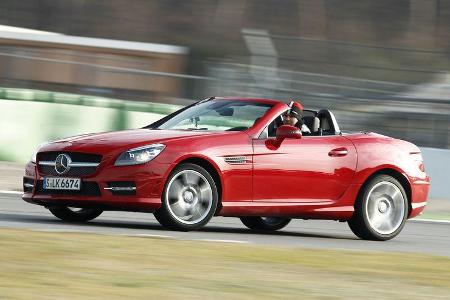 Mercedes SLK 350, Seitenansicht