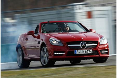 Mercedes SLK 350, Frontansicht
