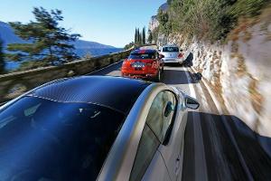 Mini Coupé, Peugeot RCZ und VW Beetle im Vergleich