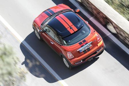Mini Cooper SD Coupé, von oben