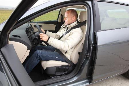 Seat León 1.4 TSI, Fahrersitz