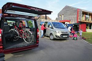 VW Multivan, Mercedes Viano, Ford Tourneo im Test