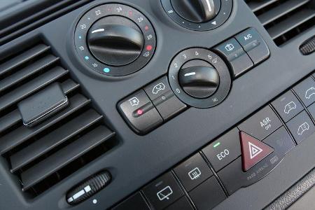 Mercedes Viano 2.0 CDI, Bedienelemente, Heizung