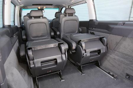 Mercedes Viano 2.0 CDI, Rücksitze, Zusammengeklappt