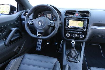 VW Scirocco R, Cockpit, Lenkrad