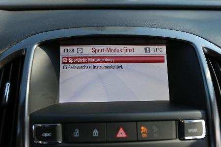 Opel Astra OPC, Navi, Monitor