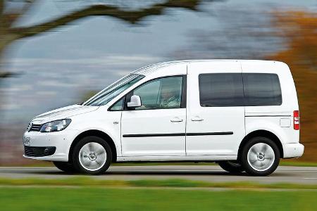 12/2012 ams27/2012, Vergleichstest VW Caddy 1.6 TDI Trendline