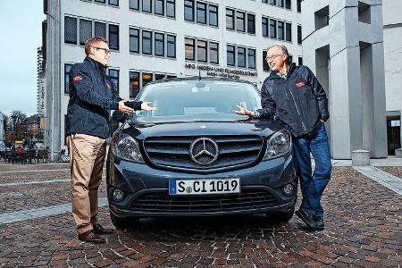 12/2012 ams27/2012, Vergleichstest Mercedes Citan 109 CDI Jens Katemann, Bernd Stegemann