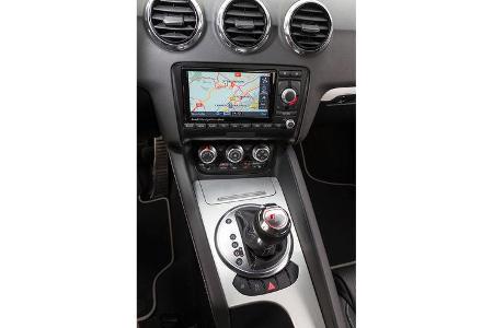 Audi TT RS Plus, Mittelkonsole