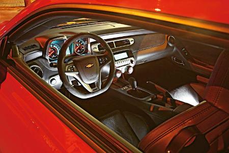 Geiger-Camaro Z/28, Cockpit