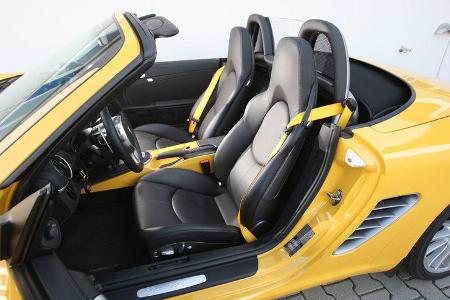 Porsche Boxter S, Innenraum, Vordersitze
