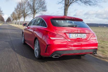 Mercedes CLA Shooting Brake, Heckansicht