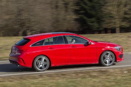 Mercedes CLA Shooting Brake, Seitenansicht