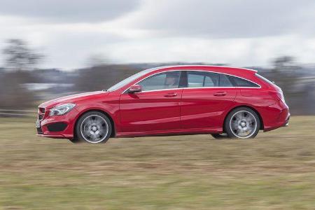 Mercedes CLA Shooting Brake, Seitenansicht