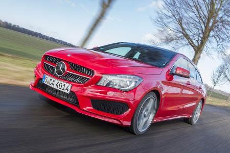 Mercedes CLA Shooting Brake, Frontansicht