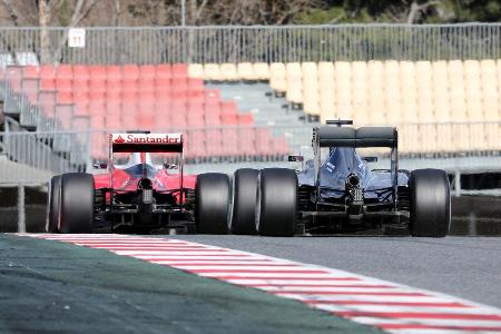 Kimi Rikknen - Ferrari - Formel 1-Test - Barcelona - 3. Mrz 2016