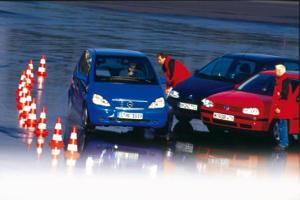Mercedes A 160, Renault Mégane Scénic 1.6e, VW Golf&nbsp;1.6