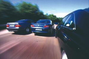 Lancia Kappa Coupé 3.0, Mercedes CLK 230 Kompressor, Peugeot 406 Coupé 3.0&nbsp;V6