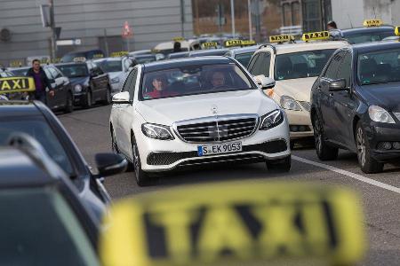 Mercedes E-Klasse, Taxi, Stuttgart, Vorstellung Mercedes E-Klasse, Taxi, Stuttgart, Vorstellung