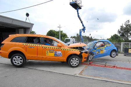 Neben dem Eigenschutz untersucht der Test auch den Partnerschutz - als die Verträglichkeit gegenüber anderen Fahrzeugen.