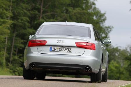 Audi A6 Hybrid, Heckansicht