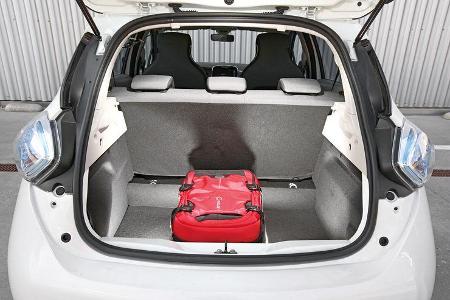 Renault Zoe Intense, Kofferraum