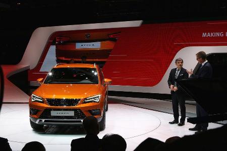 Seat VIP-Reporter 2016, Leseraktion, Genfer Autosalon 2016