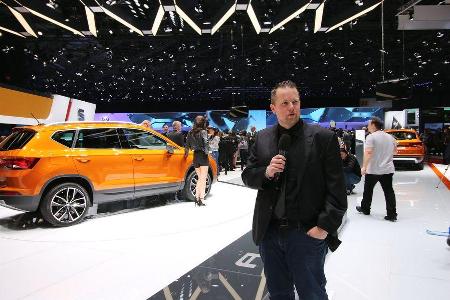Seat VIP-Reporter 2016, Leseraktion, Genfer Autosalon 2016