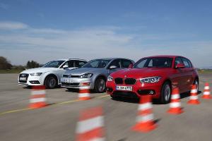 BMW 116d, Audi A3 1.6 TDI Ultra, VW Golf 1.6 TDI