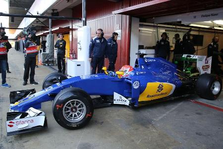 Felipe Nasr - Sauber - Barcelona - Formel 1-Test - 1. Mrz - 2016