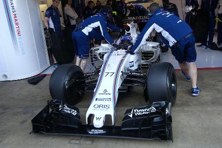 Valtteri Bottas - Williams - Barcelona - Formel 1-Test - 1. Mrz - 2016