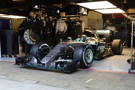 Nico Rosberg - Mercedes - Barcelona - Formel 1-Test - 1. Mrz - 2016