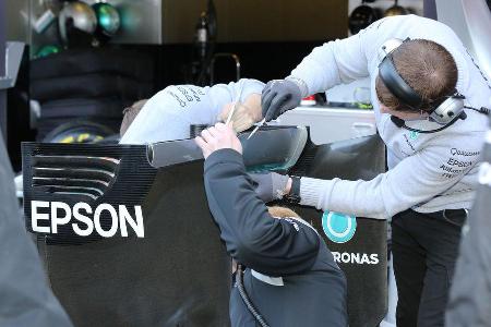Nico Rosberg - Mercedes - Barcelona - Formel 1-Test - 1. Mrz - 2016