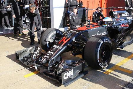 Fernando Alonso - McLaren - Barcelona - Formel 1-Test - 1. Mrz - 2016
