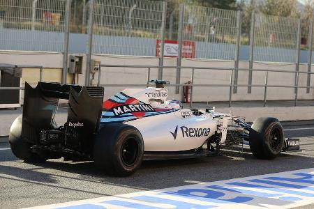 Valtteri Bottas - Williams - Barcelona - Formel 1-Test - 1. Mrz - 2016