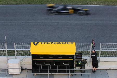 Kevin Magnussen - Renault F1 - Barcelona - Formel 1-Test - 1. Mrz 2016