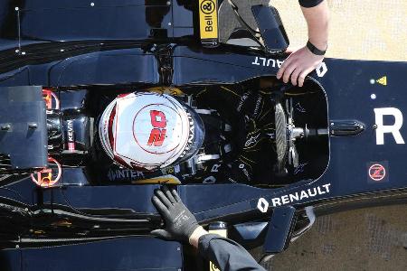 Kevin Magnussen - Renault F1 - Barcelona - Formel 1-Test - 1. Mrz 2016