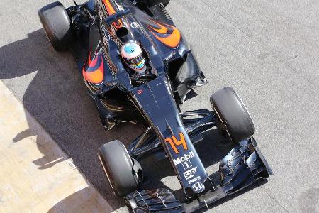 Fernando Alonso - McLaren - Barcelona - Formel 1-Test - 1. Mrz 2016
