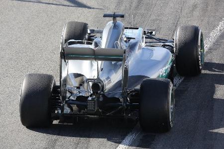 Nico Rosberg - Mercedes - Barcelona - Formel 1-Test - 1. Mrz 2016