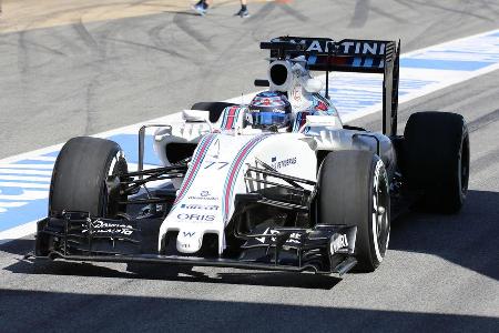 Valtteri Bottas - Williams - Barcelona - Formel 1-Test - 1. Mrz 2016