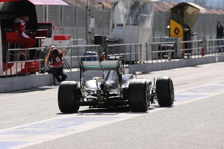 Lewis Hamilton - Mercedes - Barcelona - Formel 1-Test - 1. Mrz 2016